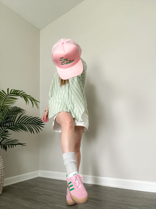 Ophelia White Wide Leg Cargo Shorts