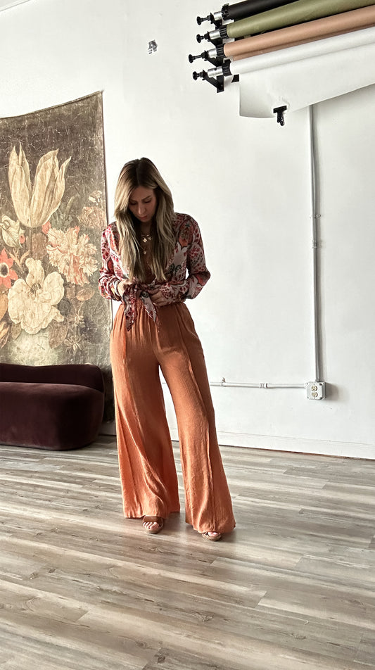 Phoenix Satin Long Shirt