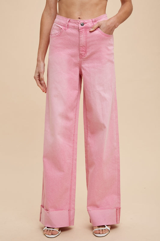Rose Stretch High Rise Jeans