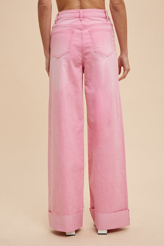 Rose Stretch High Rise Jeans