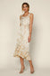Sun-Kissed Blossoms Midi Dress (XS-L)